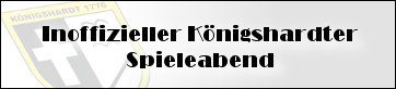 Banner Königshardter Spieleabend